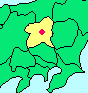関東地域内でのＡＫＨの位置